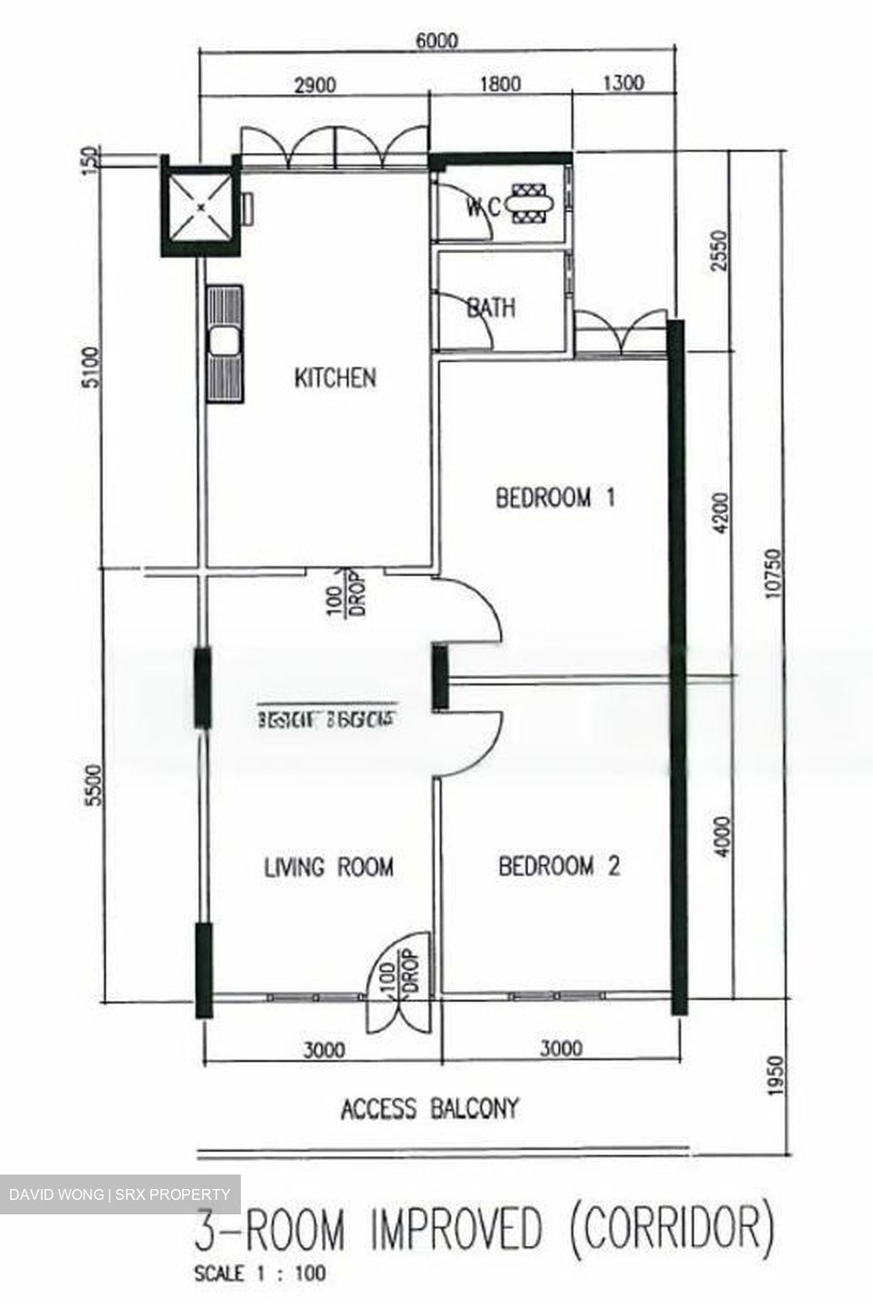 Blk 167 Stirling Road (Queenstown), HDB 3 Rooms #612943171